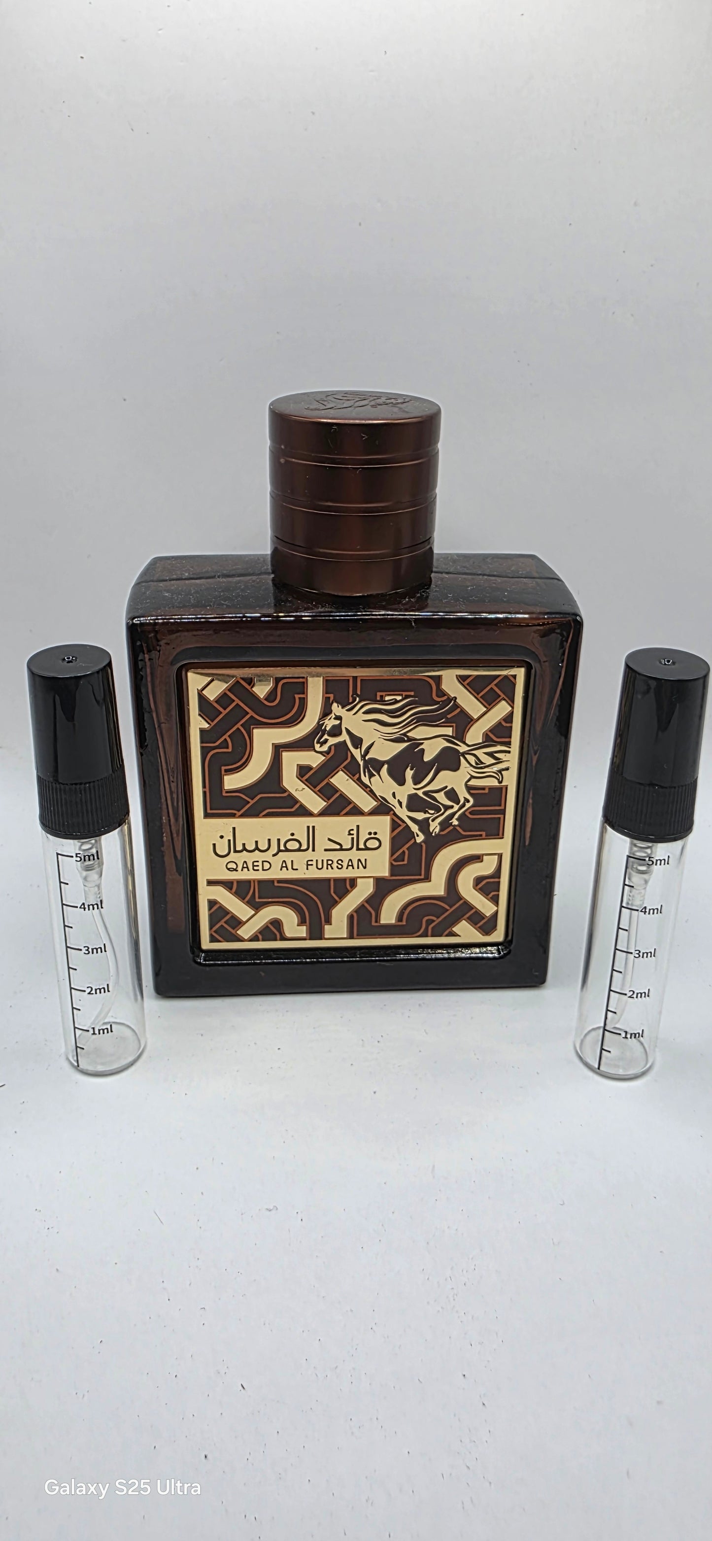 Lattafa qaed al fursan untamed samples