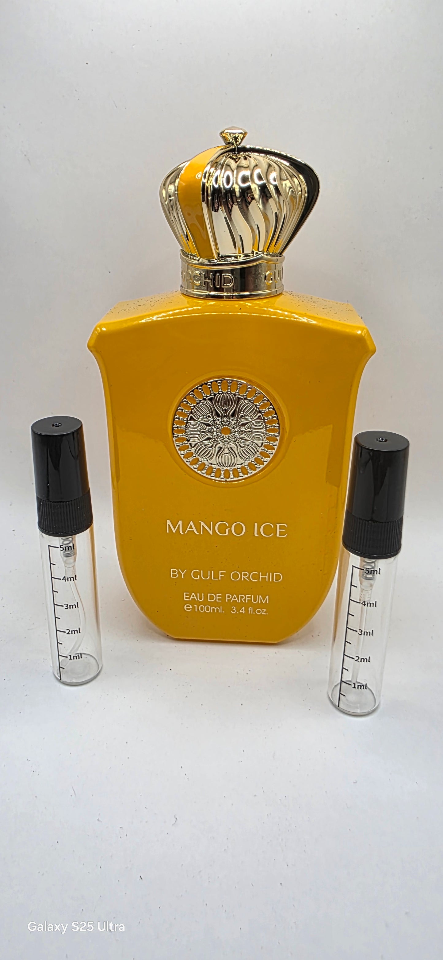 Mango ice by gulf Orchid samples