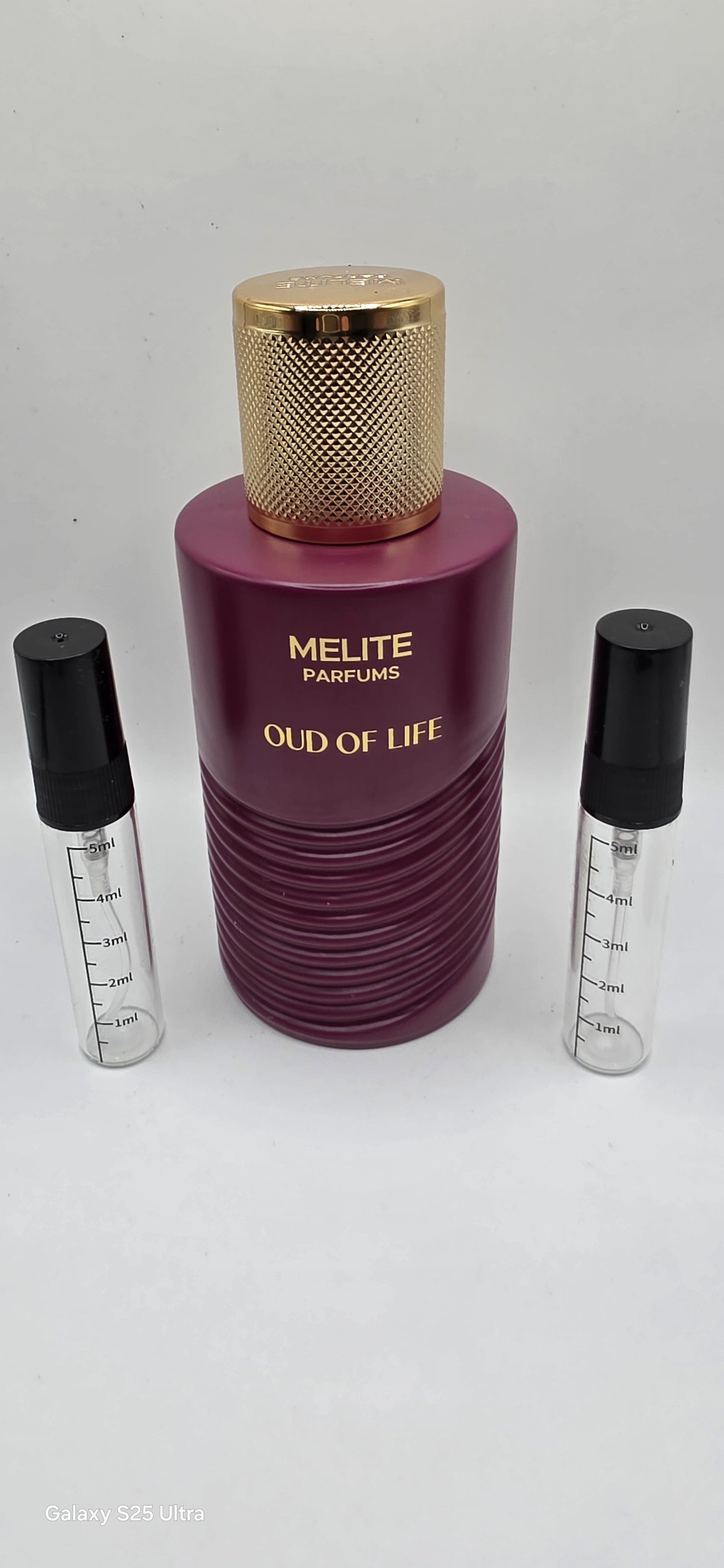 Melite parfums oud of Life samples