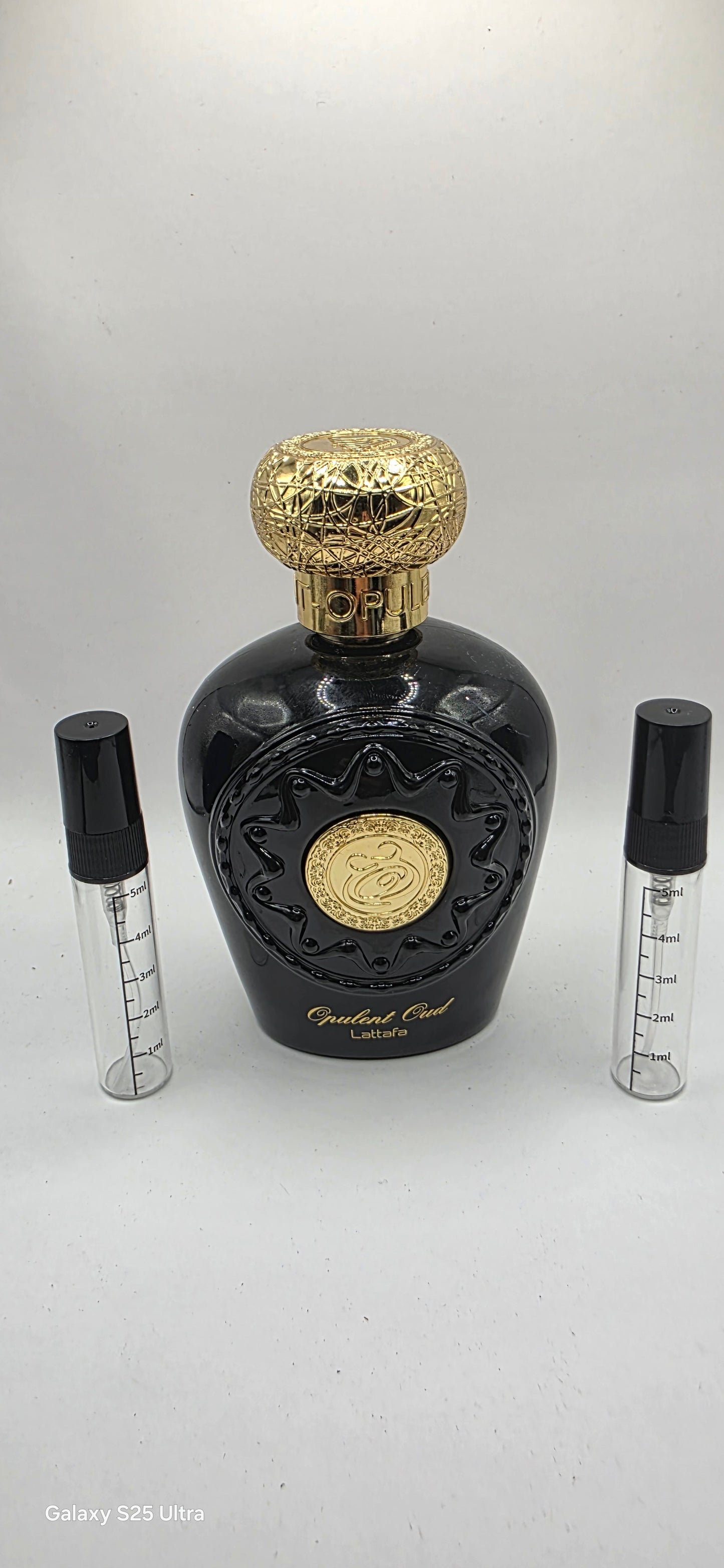 Lattafa opulent oud samples
