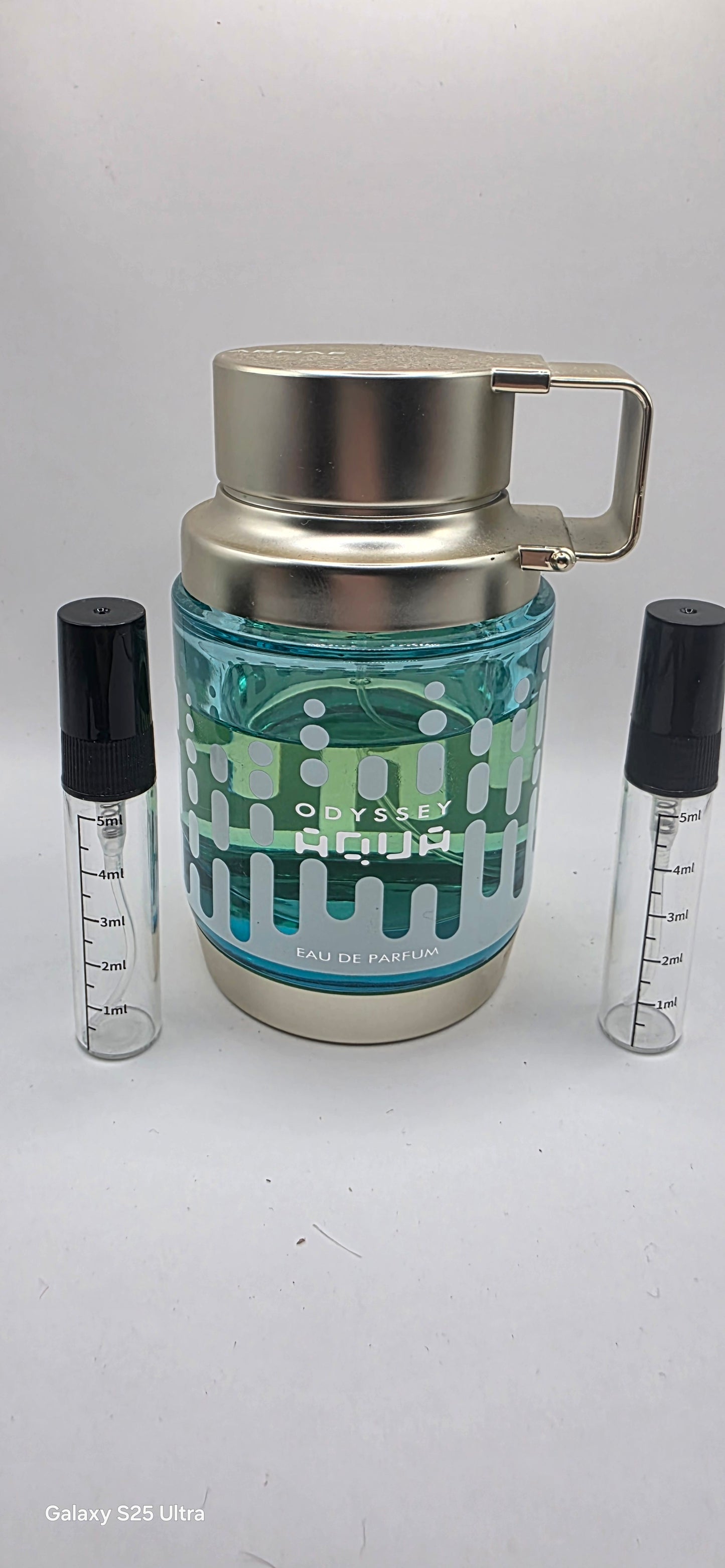 Armaf odyssey Aqua samples