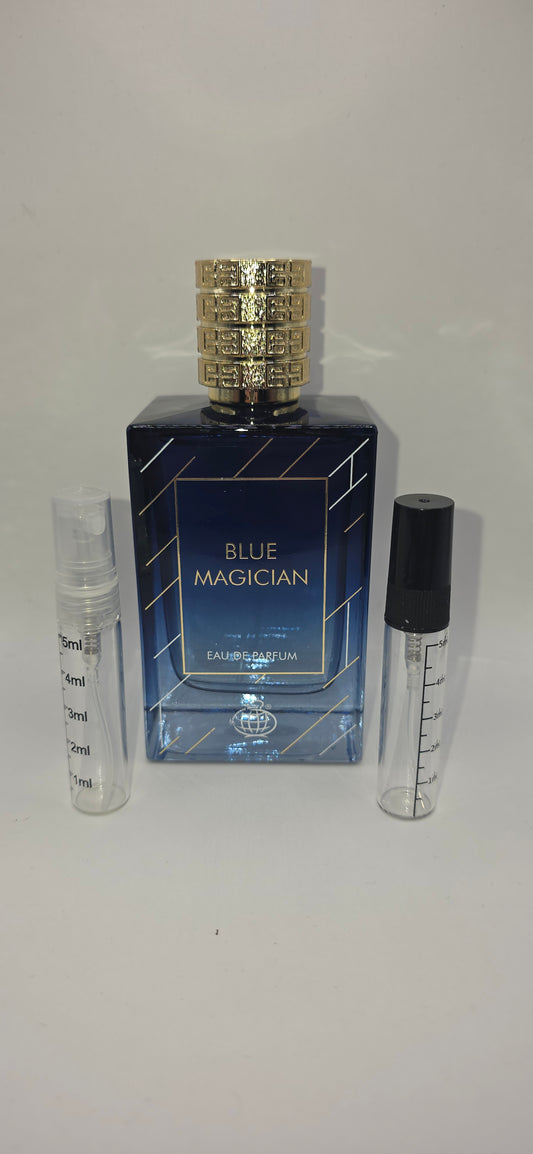 Blue Magician Perfume 3ml or 5ml samples only