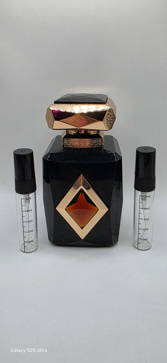 French Avenue amber saffron samples