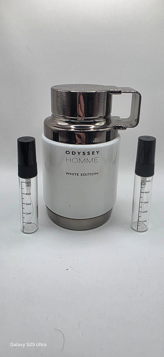 Armaf odyssey Homme White Edition samples