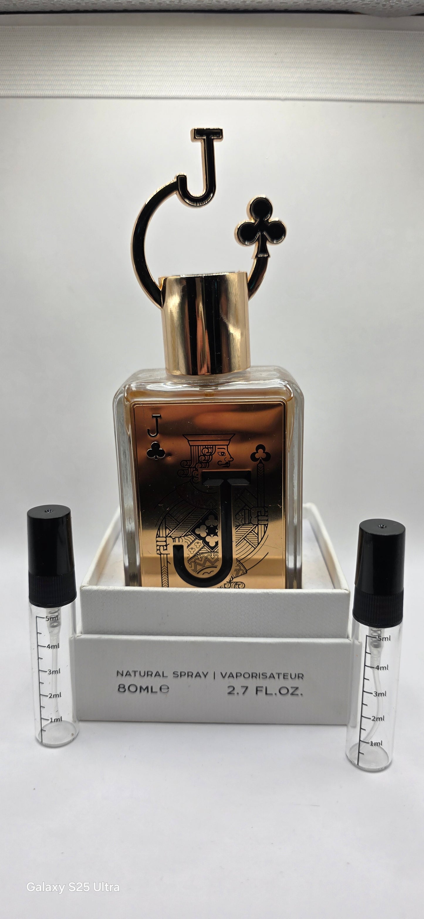 Fragrance World jack of clubs samples