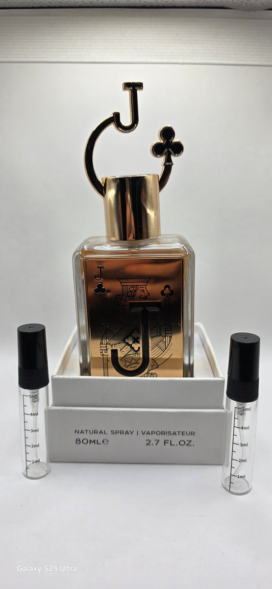 Fragrance World jack of clubs samples