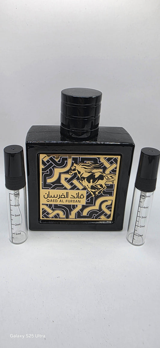 Lattafa qaed al fursan samples