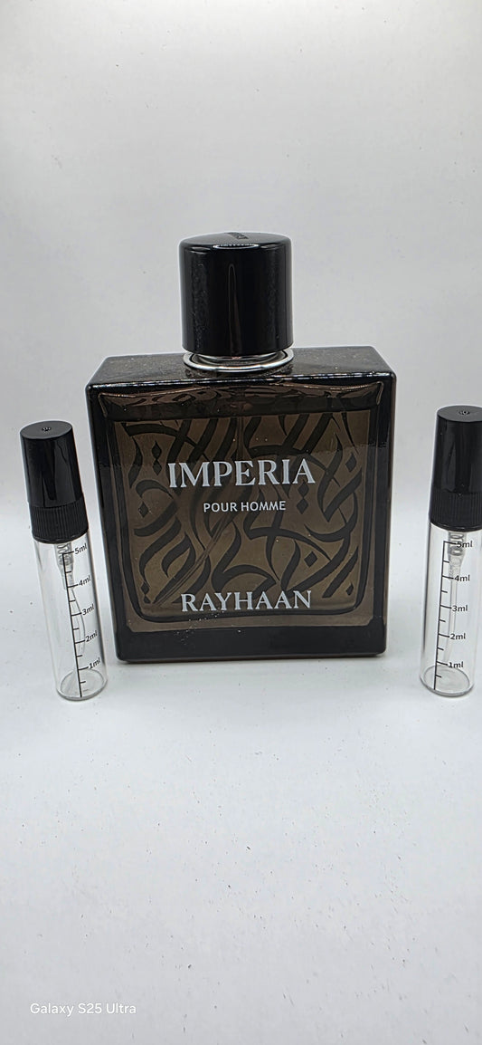 Rayhaan Imperia samples