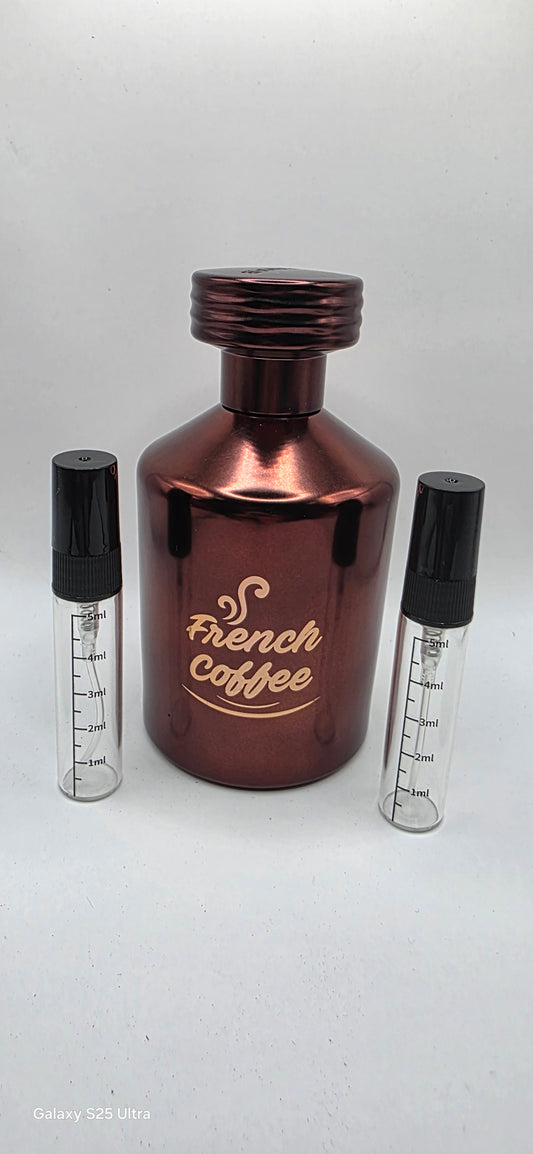 French coffee samples