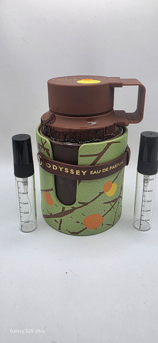 Armaf odyssey Dubai chocolate samples