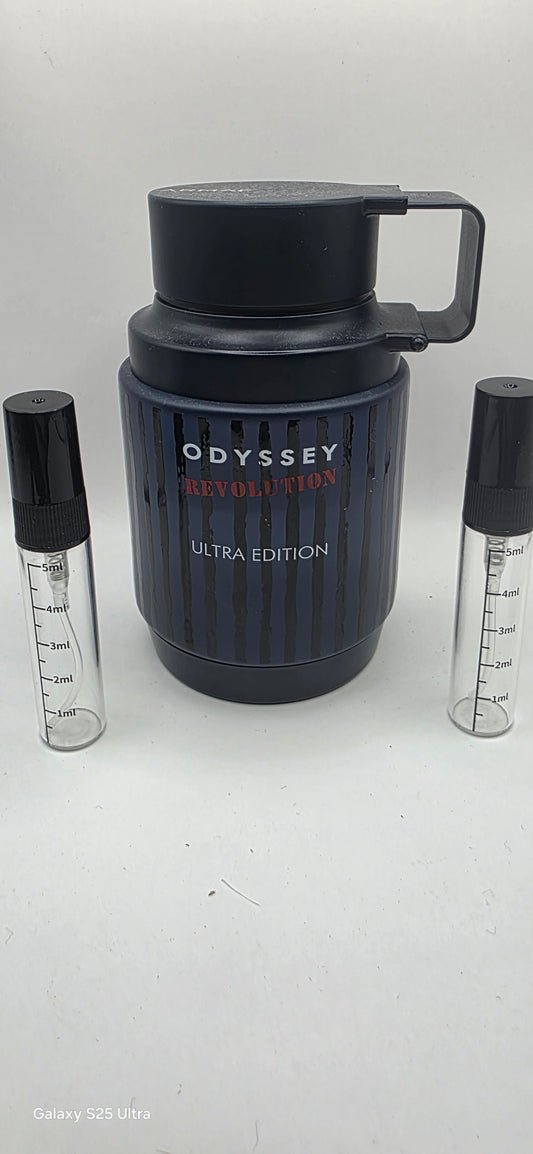 Armaf odyssey revolution samples